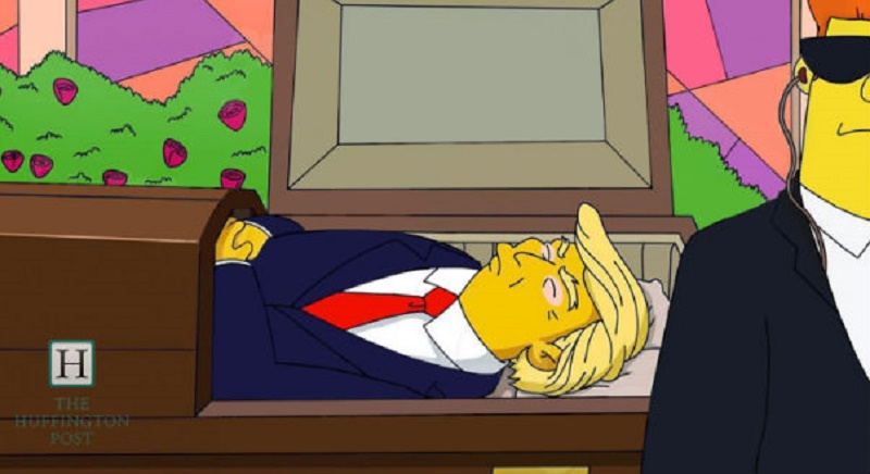 I Simpson hanno predetto anche la morte di Donald Trump?