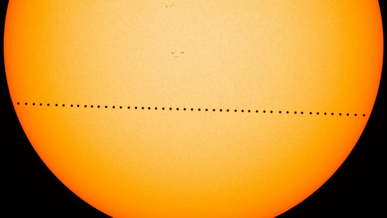 Mecurio oggi transiterà davanti al Sole