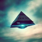 Fenomeno alieno nel Nevada: Un oggetto non identificato a forma di piramide appare nel cielo (Vido)